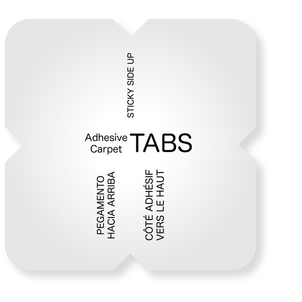 Quadro Carpet Tile Adhesive Tabs Wayfair Canada